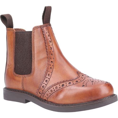 Cotswold Nympsfield Kids Childrens Boots Tan